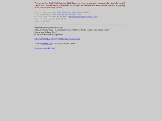 spam/this_software_will_helps_you_make_money_online screenshot
