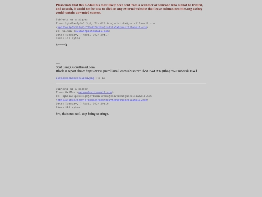 spam/ur_a_nigger screenshot