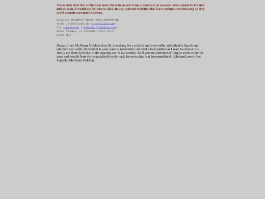 spam/urgently_needs_your_attention screenshot