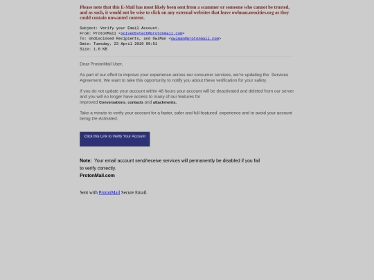 spam/verify_your_email_account screenshot
