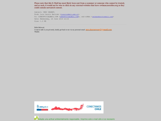 spam/very_urgent screenshot