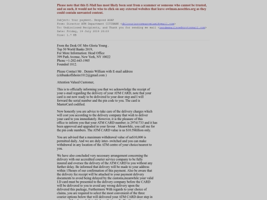 spam/your_payment__respond_assp screenshot