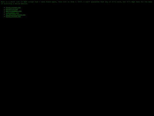 ywot/script screenshot