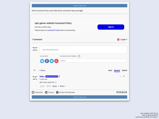 disqus screenshot