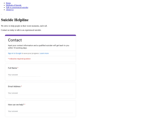 contact screenshot