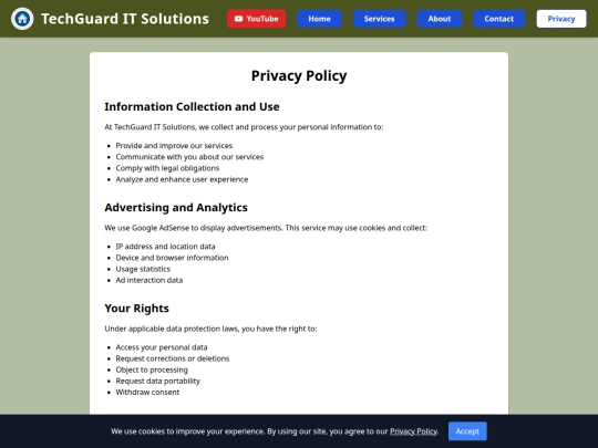 privacy screenshot
