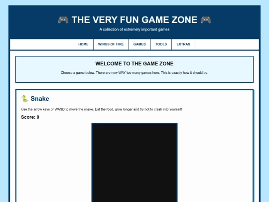 games screenshot
