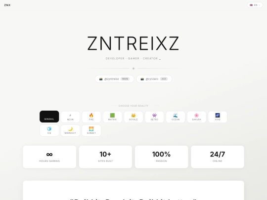 madhesh-portfolio screenshot
