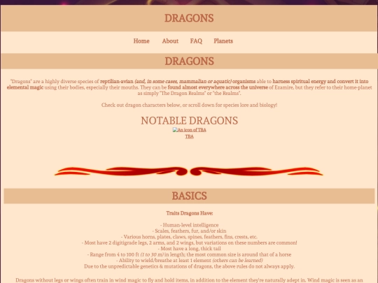 dragonrealms/dragons screenshot