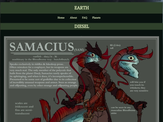 earth/characters/samacius screenshot