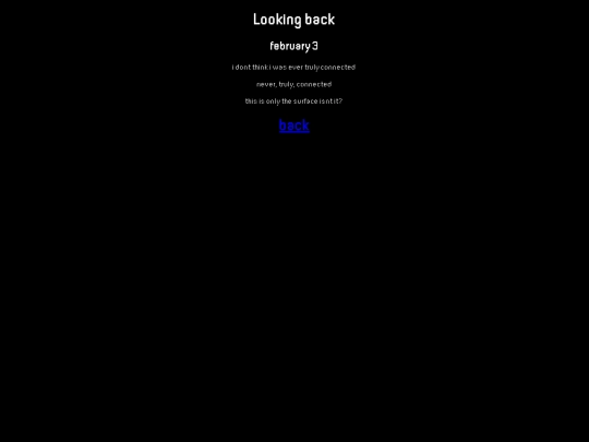 blogs/LookingBack screenshot