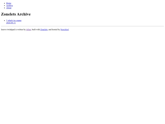 lenovo-twinkpad-blog/archive screenshot