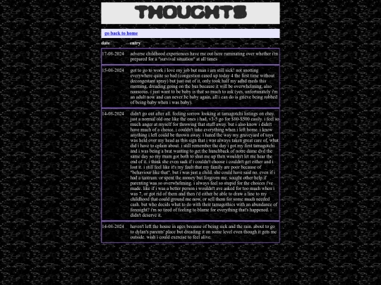 thoughts screenshot