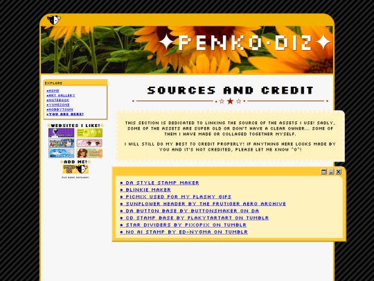 sources screenshot