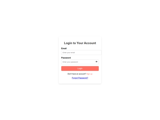 login screenshot
