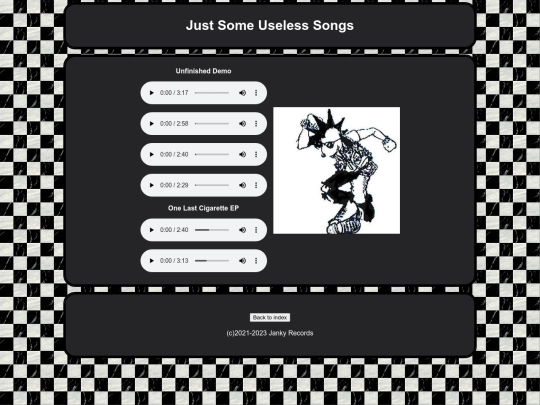 useless-songs screenshot