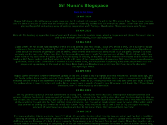 blog screenshot