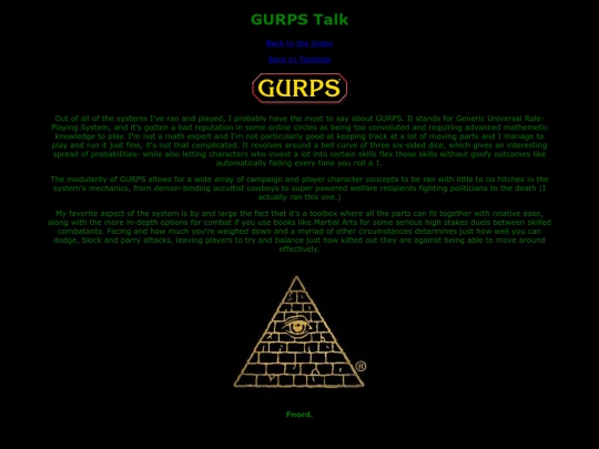 gurps screenshot