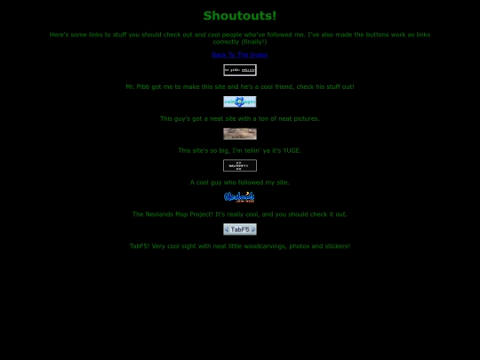 links screenshot