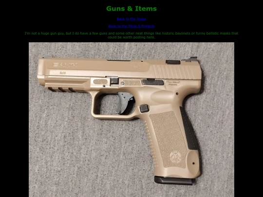 projects/gunstuff screenshot