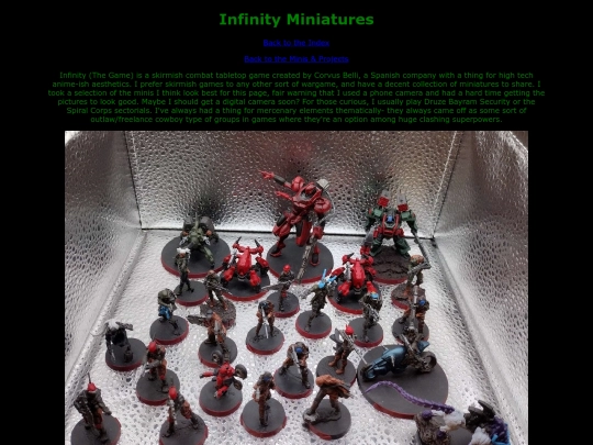 projects/infinityminis screenshot