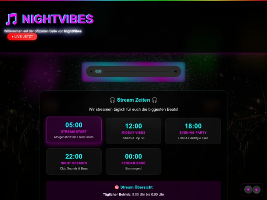 NightVibes screenshot