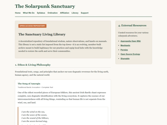 library screenshot