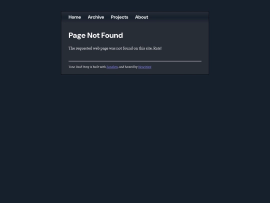not_found screenshot