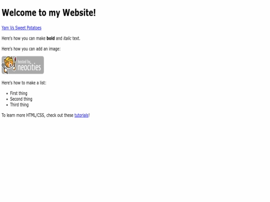 index screenshot
