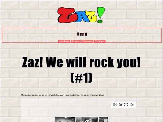 Revistas/Zaz_1 screenshot
