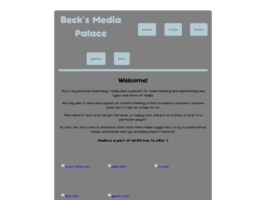 media_blog/main screenshot