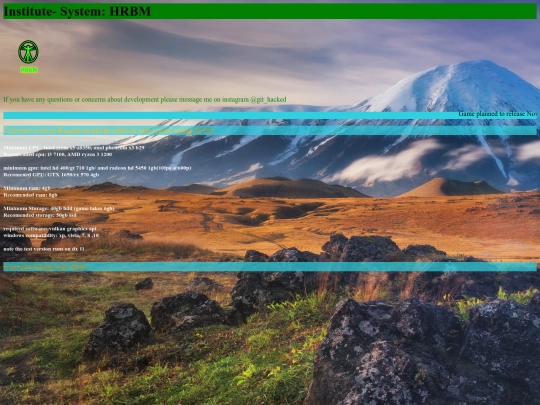 HRBM screenshot