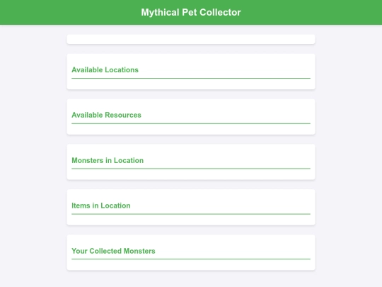 pets screenshot