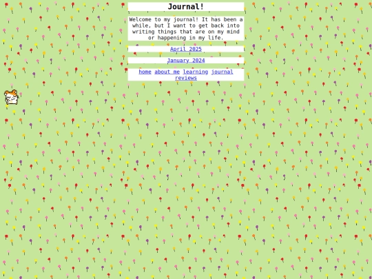 journal screenshot