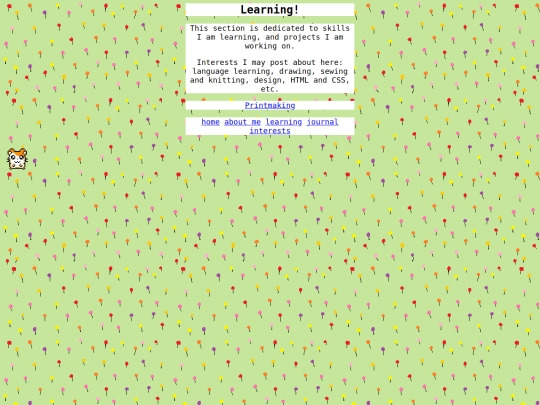 learning screenshot