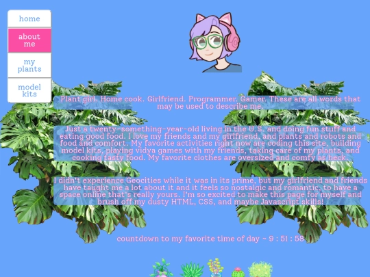 aboutme screenshot