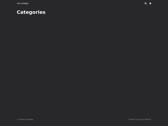 categories screenshot