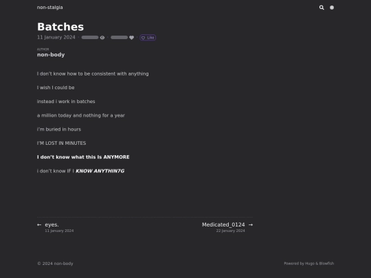 posts/batches screenshot
