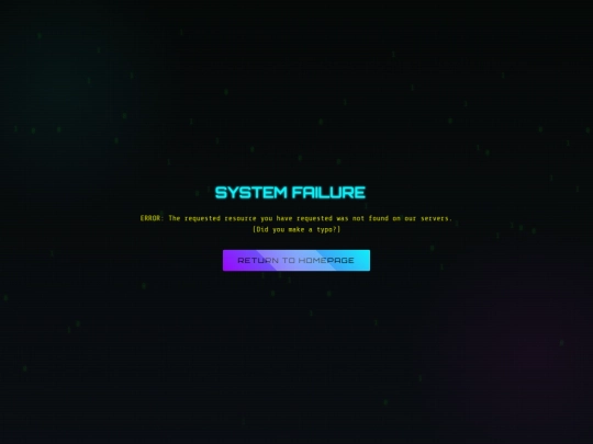 not_found screenshot