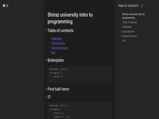 index screenshot