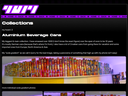 collections screenshot