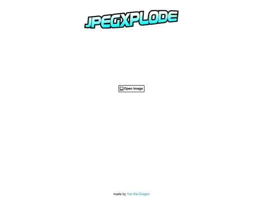jpegxplode screenshot
