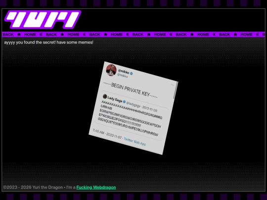 secret screenshot