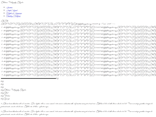mutiara_calligraphy_font-demo screenshot
