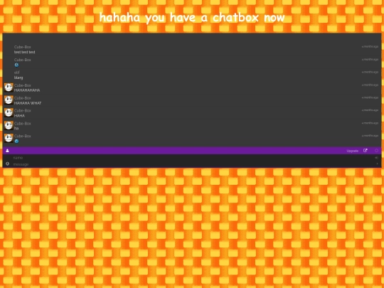 chatbox screenshot