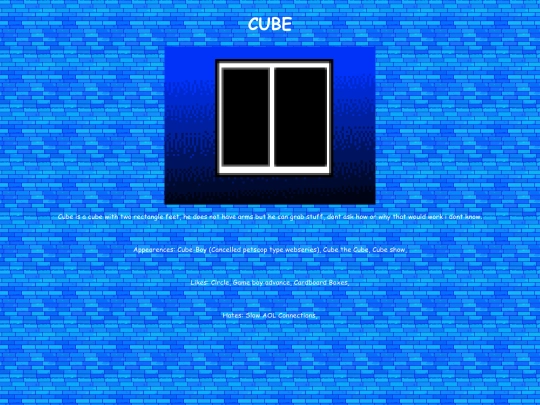 cubechar screenshot