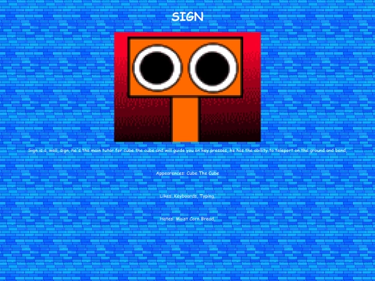 signchar screenshot