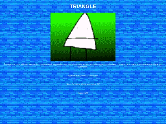 trianglechar screenshot