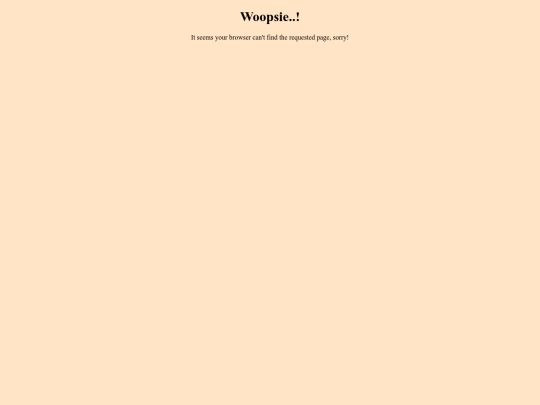 not_found screenshot