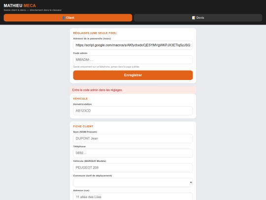 saisie screenshot